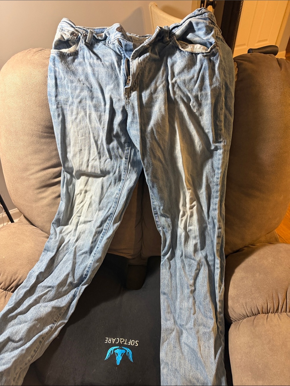 Aeropostale Light Blue Straight Leg Men’s Jeans 32x34